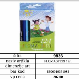 FLOMASTERI 12/1